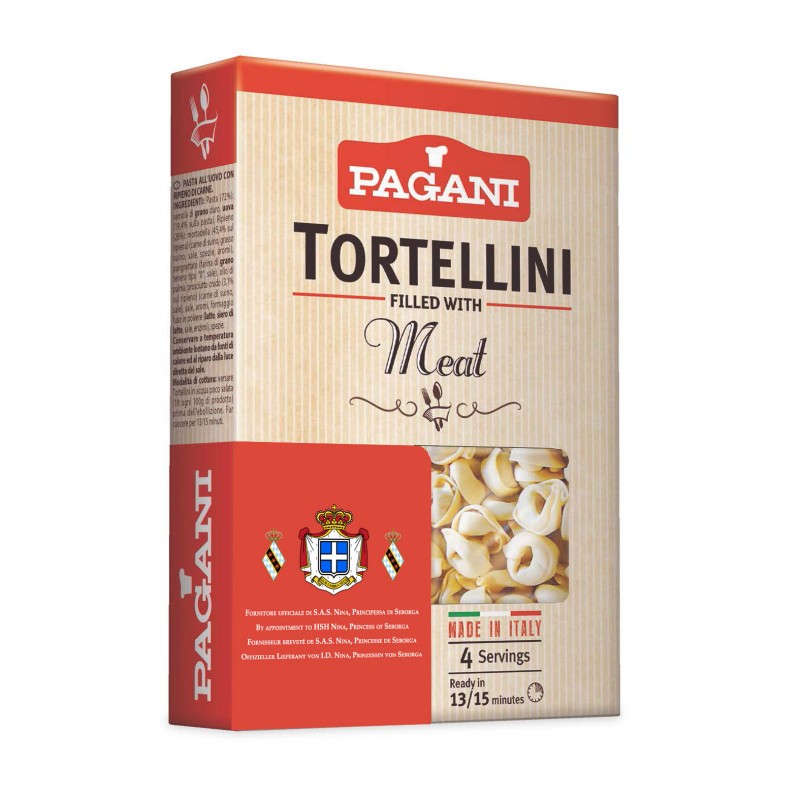 Tortellini Pagani con carne - 250 g
