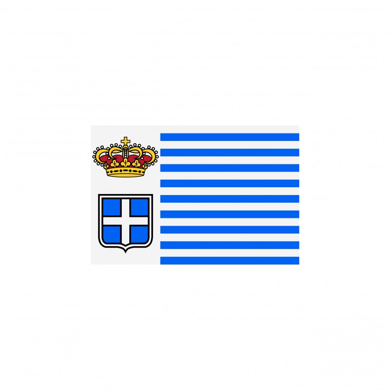 Adesivo - Bandiera del Principato di Seborga